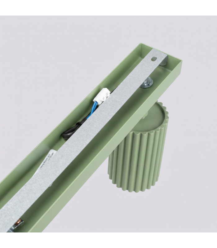 Karbon Ceiling Spotlight Bar Sage 6x GU10-5