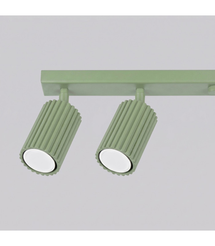 Karbon Ceiling Spotlight Bar Sage 6x GU10-8