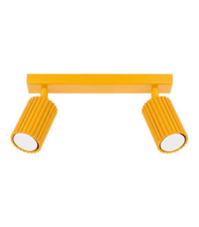 Karbon Twin Ceiling Spotlight Yellow 1x GU10-1