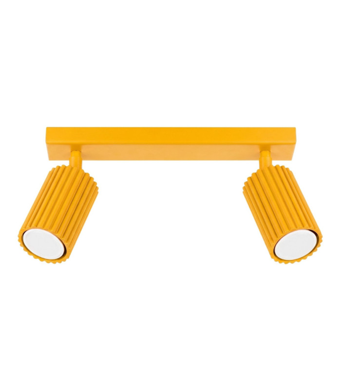 Karbon Twin Ceiling Spotlight Yellow 1x GU10-1