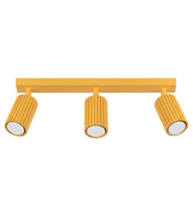 Karbon Ceiling Spotlight Bar Yellow 3x GU10-1