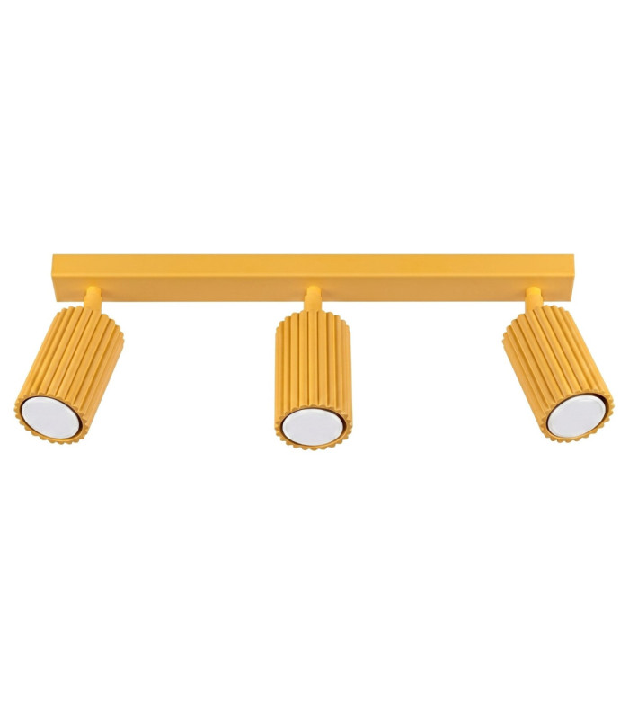 Karbon Ceiling Spotlight Bar Yellow 3x GU10-1