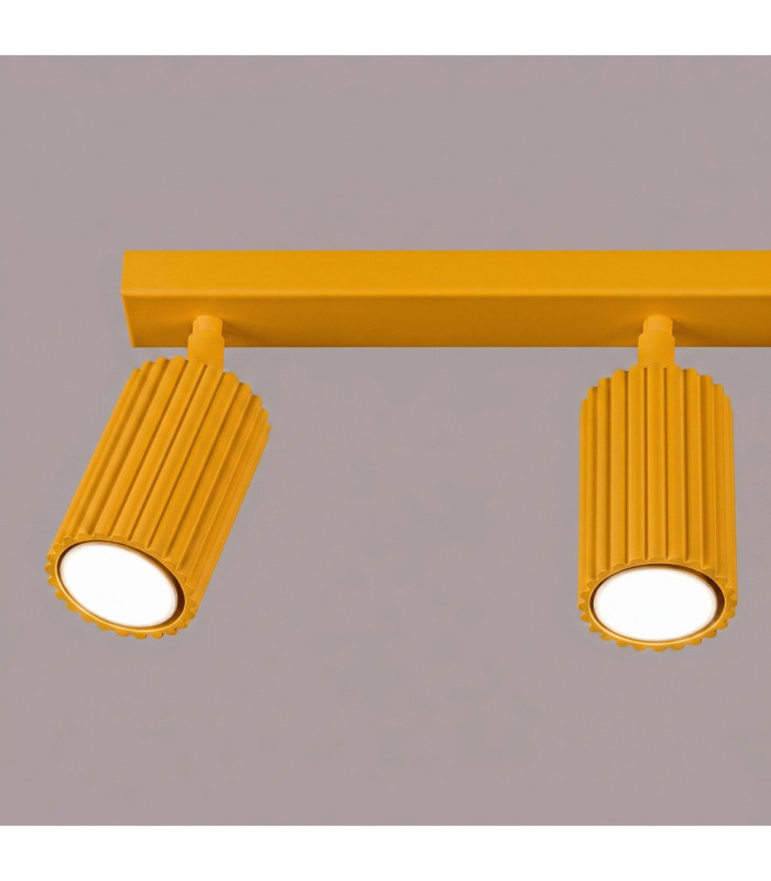 Karbon Ceiling Spotlight Bar Yellow 3x GU10-6