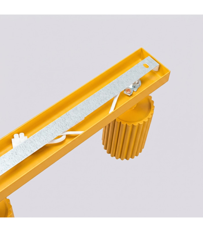 Karbon Ceiling Spotlight Bar Yellow 3x GU10-9