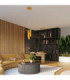 Karbon Ceiling Spotlight Bar Yellow 3x GU10-12