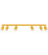 Karbon Ceiling Spotlight Bar Yellow 6x GU10-1