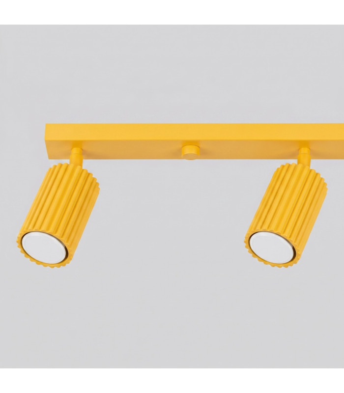 Karbon Ceiling Spotlight Bar Yellow 6x GU10-6