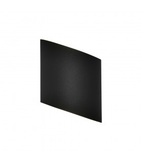 Flush Wall Lamp, 6W LED, 3000K, 660lm, IP54, Anthracite - 1