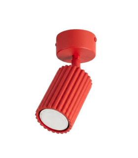 Karbon Single Spotlight Red 1x GU10-1