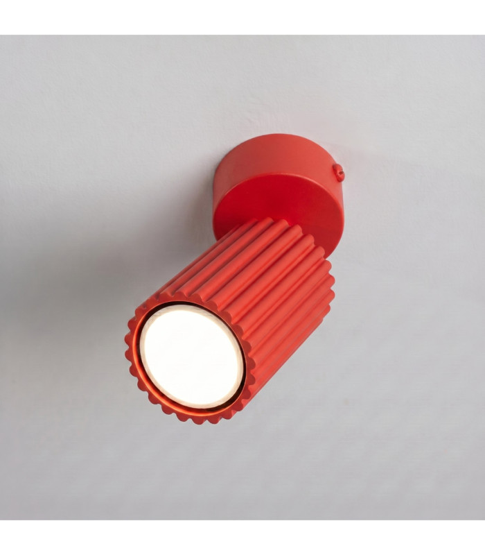 Karbon Single Spotlight Red 1x GU10-5