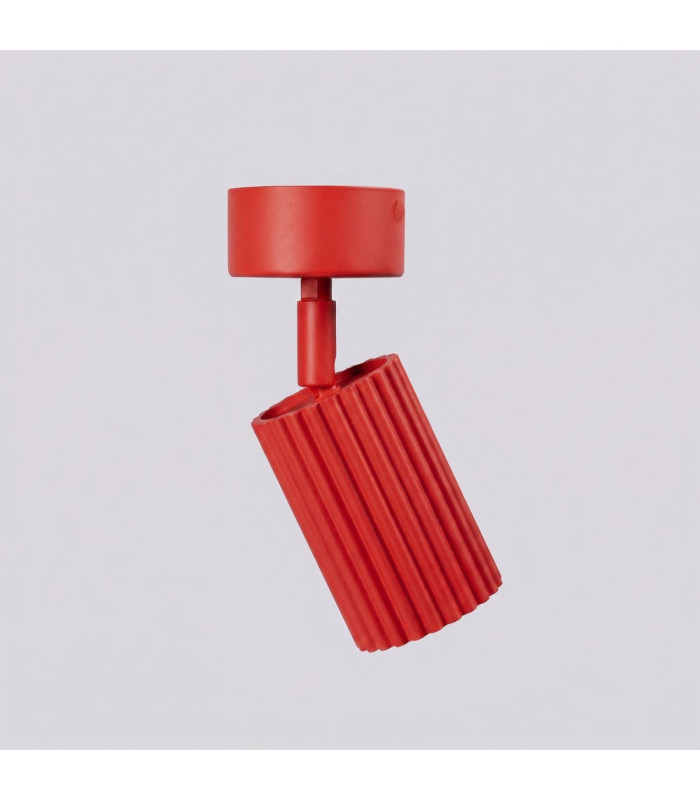 Karbon Single Spotlight Red 1x GU10-6