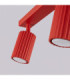 Karbon Ceiling Spotlight Bar Red 3x GU10-5