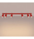 Karbon Ceiling Spotlight Bar Red 6x GU10-4