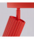 Karbon Ceiling Spotlight Bar Red 6x GU10-7