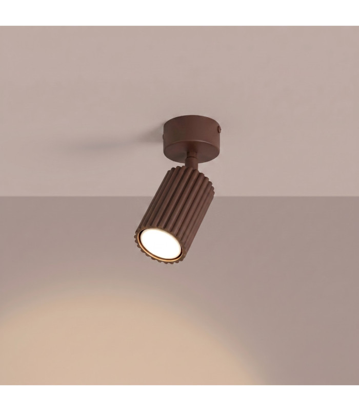 Karbon Single Spotlight Brown 1x GU10-4