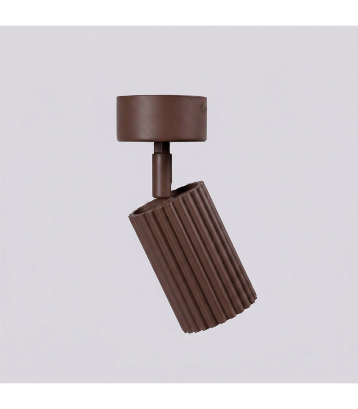 Karbon Single Spotlight Brown 1x GU10-6