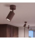Karbon Single Spotlight Brown 1x GU10-12