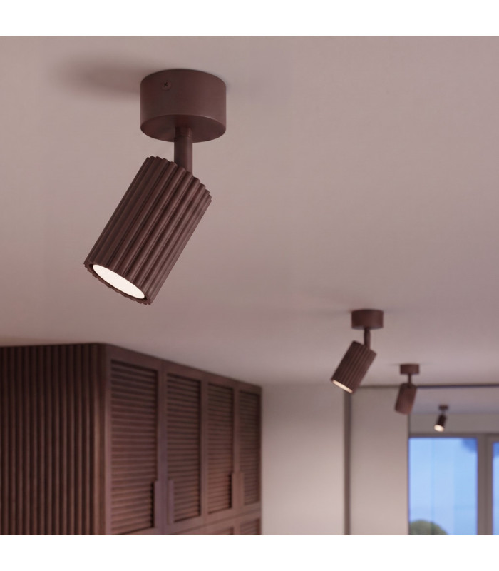 Karbon Single Spotlight Brown 1x GU10-12