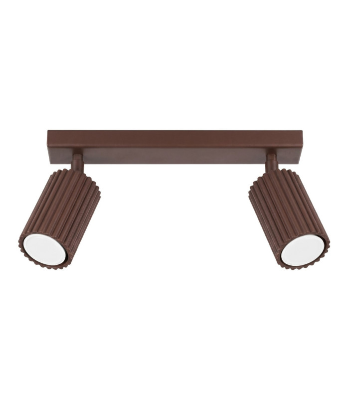 Karbon Twin Ceiling Spotlight Brown 1x GU10-1