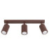 Karbon Ceiling Spotlight Bar Brown 3x GU10-1