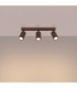 Karbon Ceiling Spotlight Bar Brown 3x GU10-4