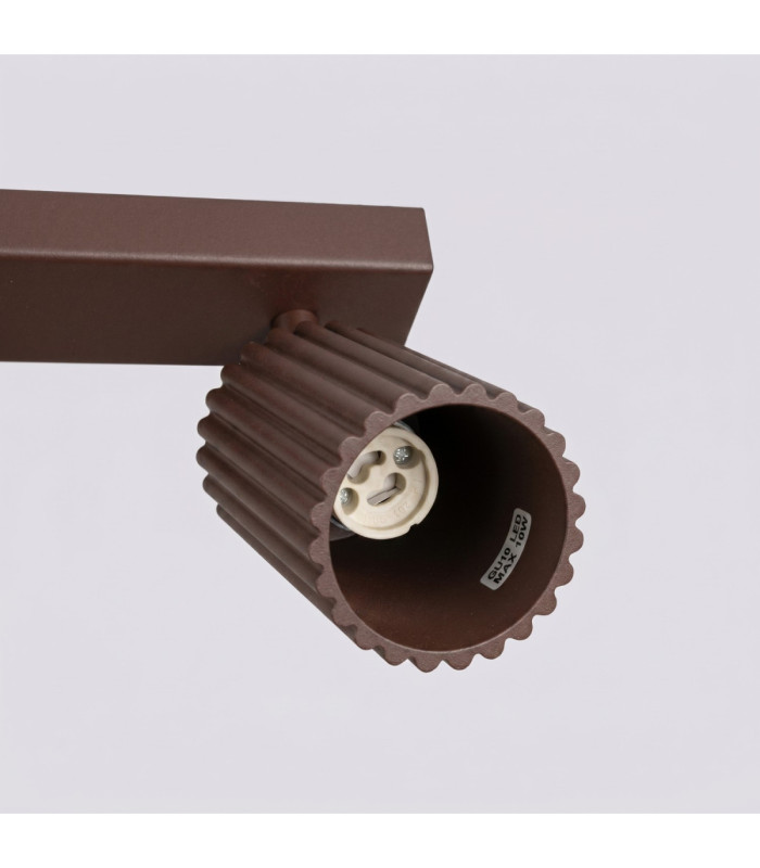 Karbon Ceiling Spotlight Bar Brown 3x GU10-8