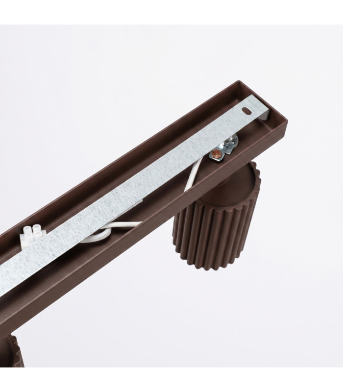 Karbon Ceiling Spotlight Bar Brown 3x GU10-9