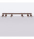 Karbon Ceiling Spotlight Bar Brown 6x GU10-3
