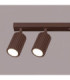 Karbon Ceiling Spotlight Bar Brown 6x GU10-6