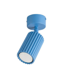 Karbon Single Spotlight Light Blue 1x GU10-1