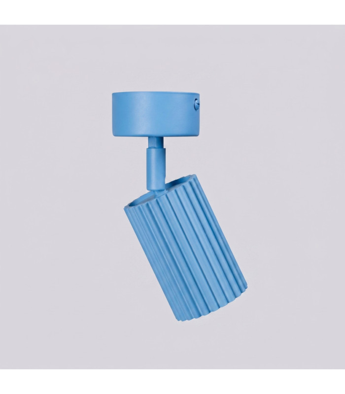 Karbon Single Spotlight Light Blue 1x GU10-6