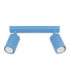 Karbon Twin Ceiling Spotlight Light Blue 1x GU10-1