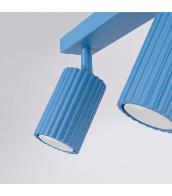 Karbon Ceiling Spotlight Bar Light Blue 3x GU10-8