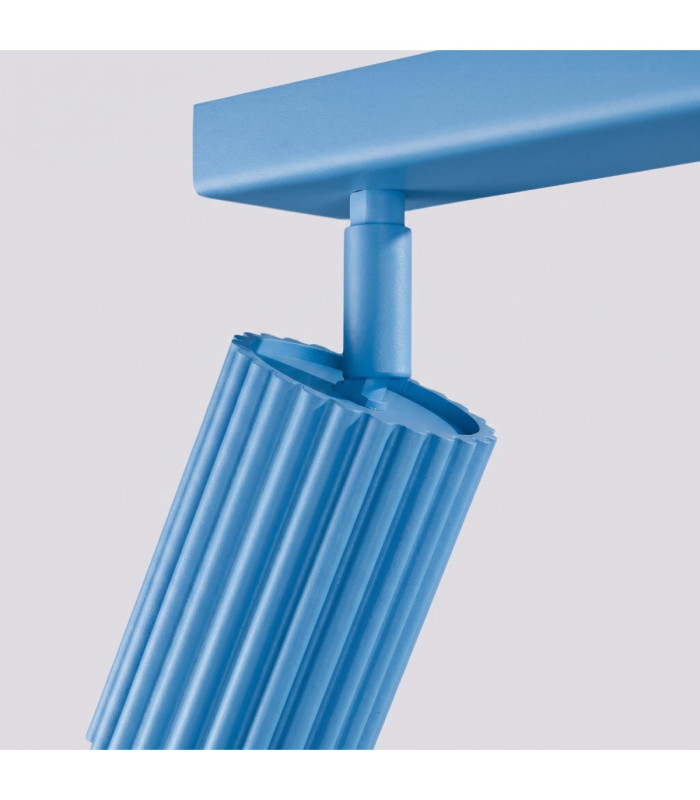 Karbon Ceiling Spotlight Bar Light Blue 3x GU10-9