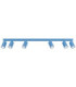 Karbon Ceiling Spotlight Bar Light Blue 6x GU10-1
