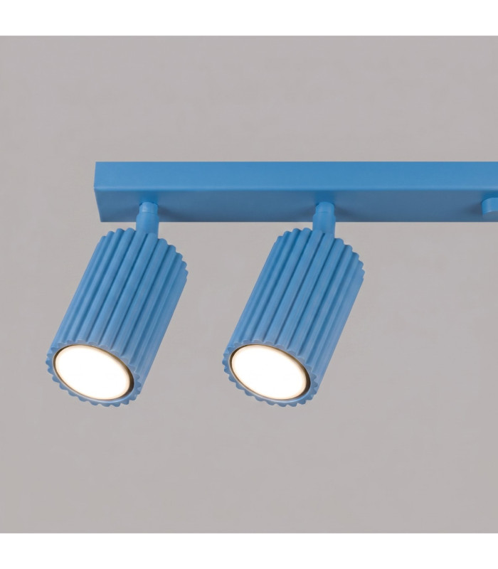 Karbon Ceiling Spotlight Bar Light Blue 6x GU10-7