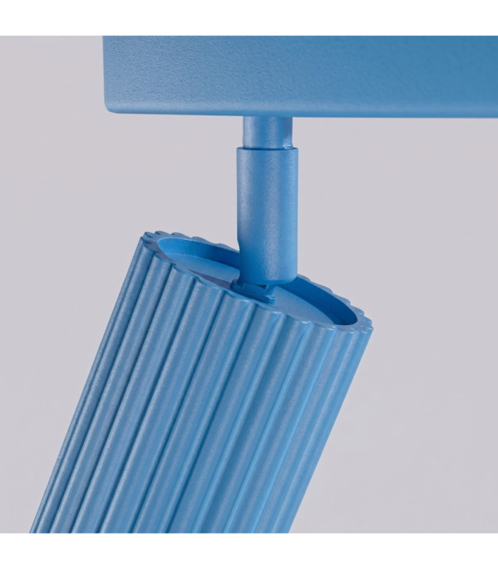 Karbon Ceiling Spotlight Bar Light Blue 6x GU10-9