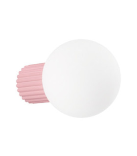 Halo Globe Wall Lights Pink IP44 1x G9-1