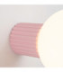 Halo Globe Wall Lights Pink IP44 1x G9-5
