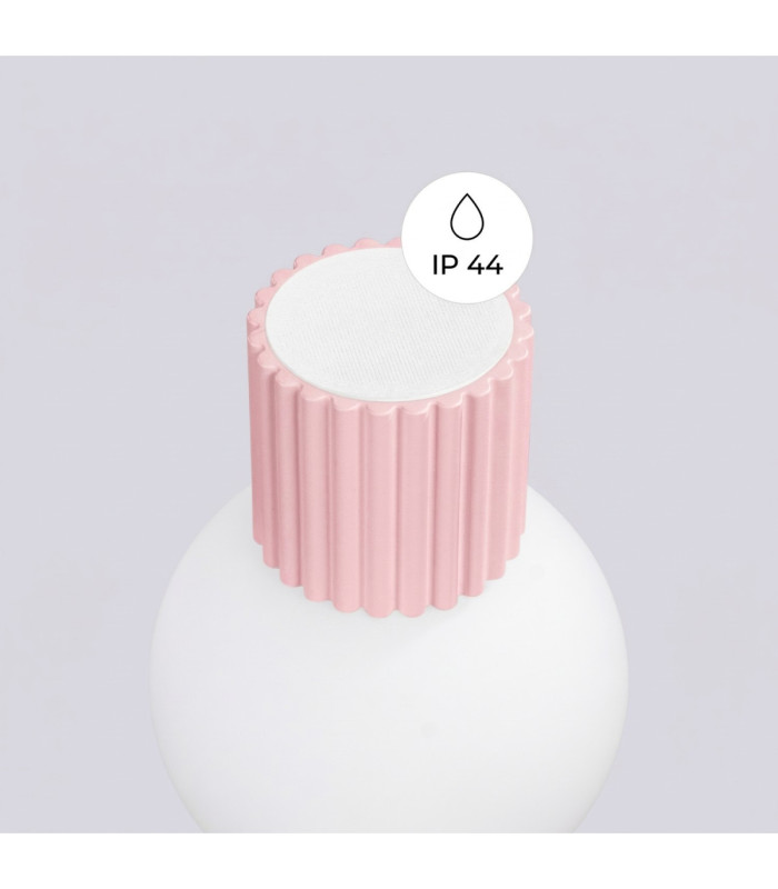 Halo Globe Wall Lights Pink IP44 1x G9-9