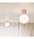 Halo Globe Wall Lights Pink IP44 1x G9-13