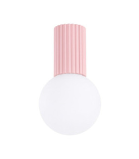Halo Globe Ceiling Light Pink IP44 1x G9-1