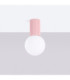Halo Globe Ceiling Light Pink IP44 1x G9-3