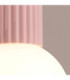 Halo Globe Ceiling Light Pink IP44 1x G9-5