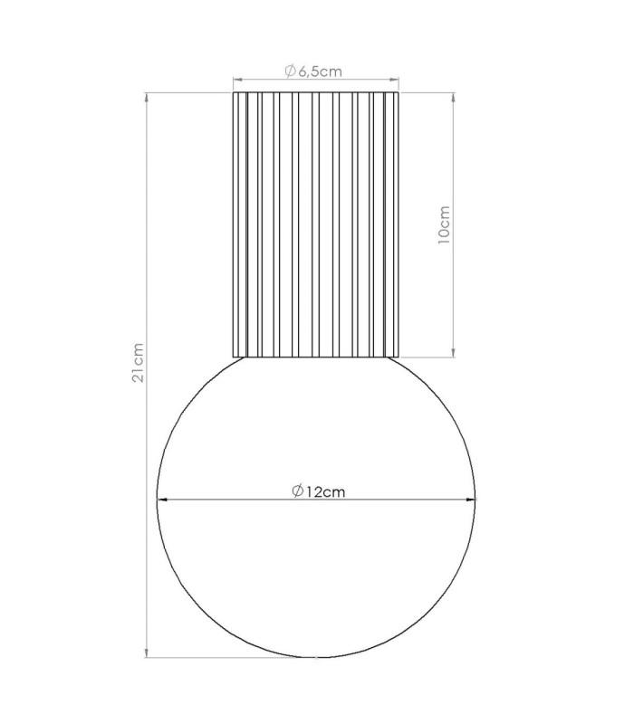 Halo Globe Ceiling Light Pink IP44 1x G9-10