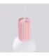 Halo Slim Pendant Ceiling Light Pink 1x G9-8