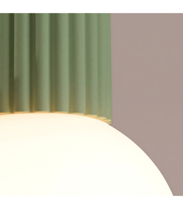 Halo Globe Ceiling Light Sage IP44 1x G9-5