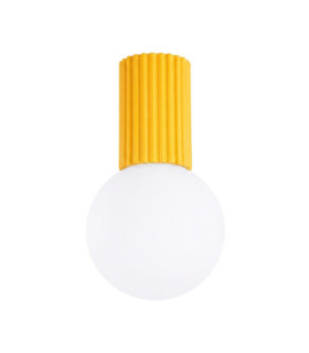 Halo Globe Ceiling Light Yellow IP44 1x G9-1