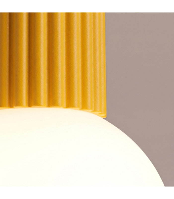 Halo Globe Ceiling Light Yellow IP44 1x G9-5