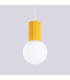 Halo Slim Pendant Ceiling Light Yellow 1x G9-6